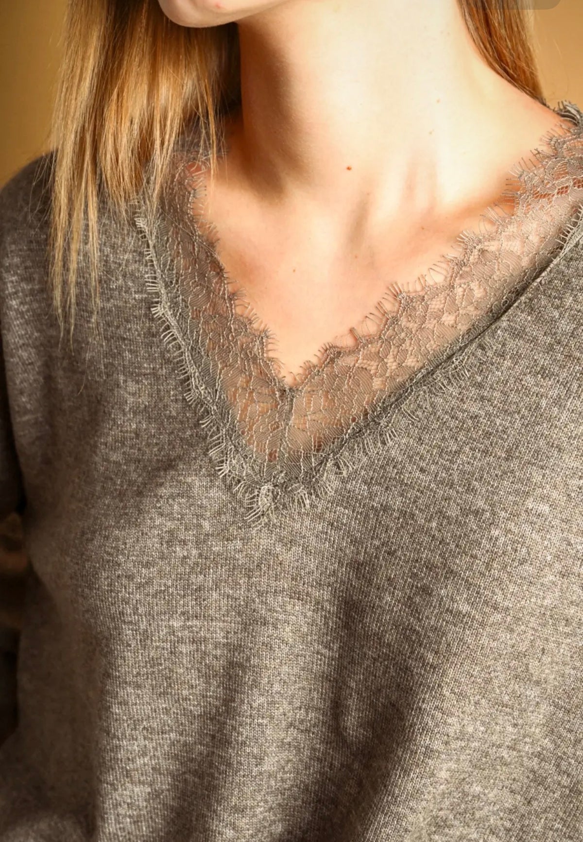 v neck sweater