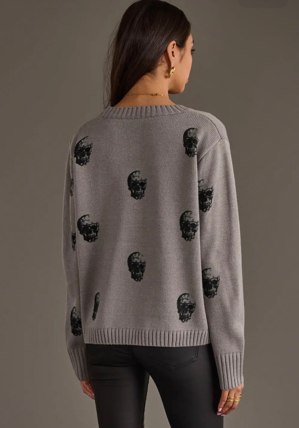 skull sweater