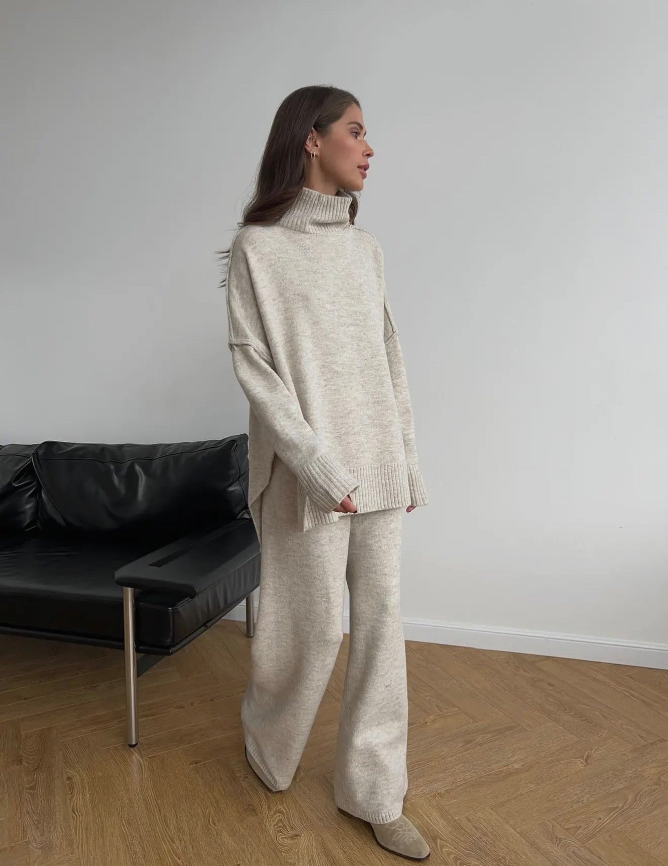 Cozy knit Sweater and Pants Set