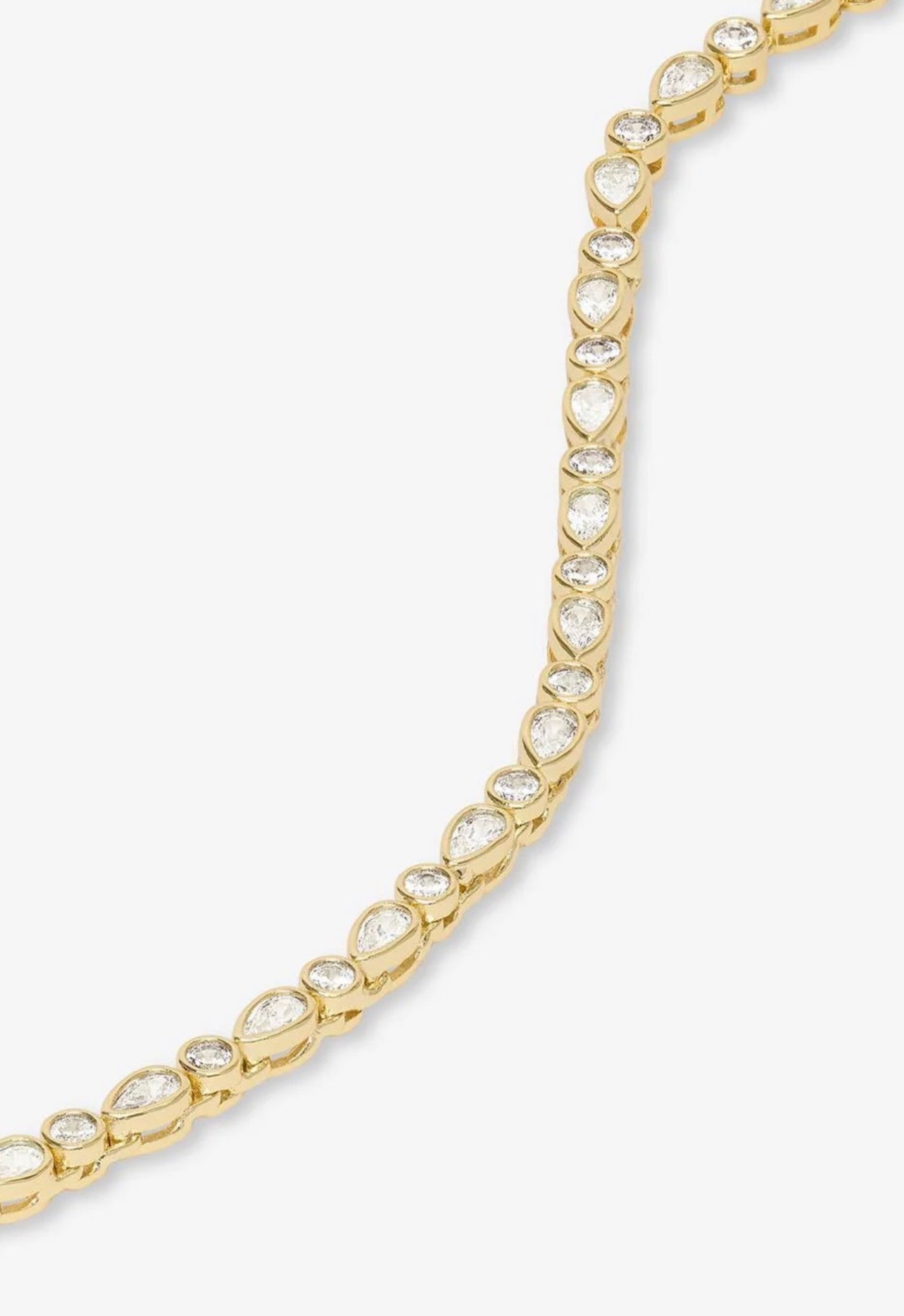 Isla Tennis Necklace 16"