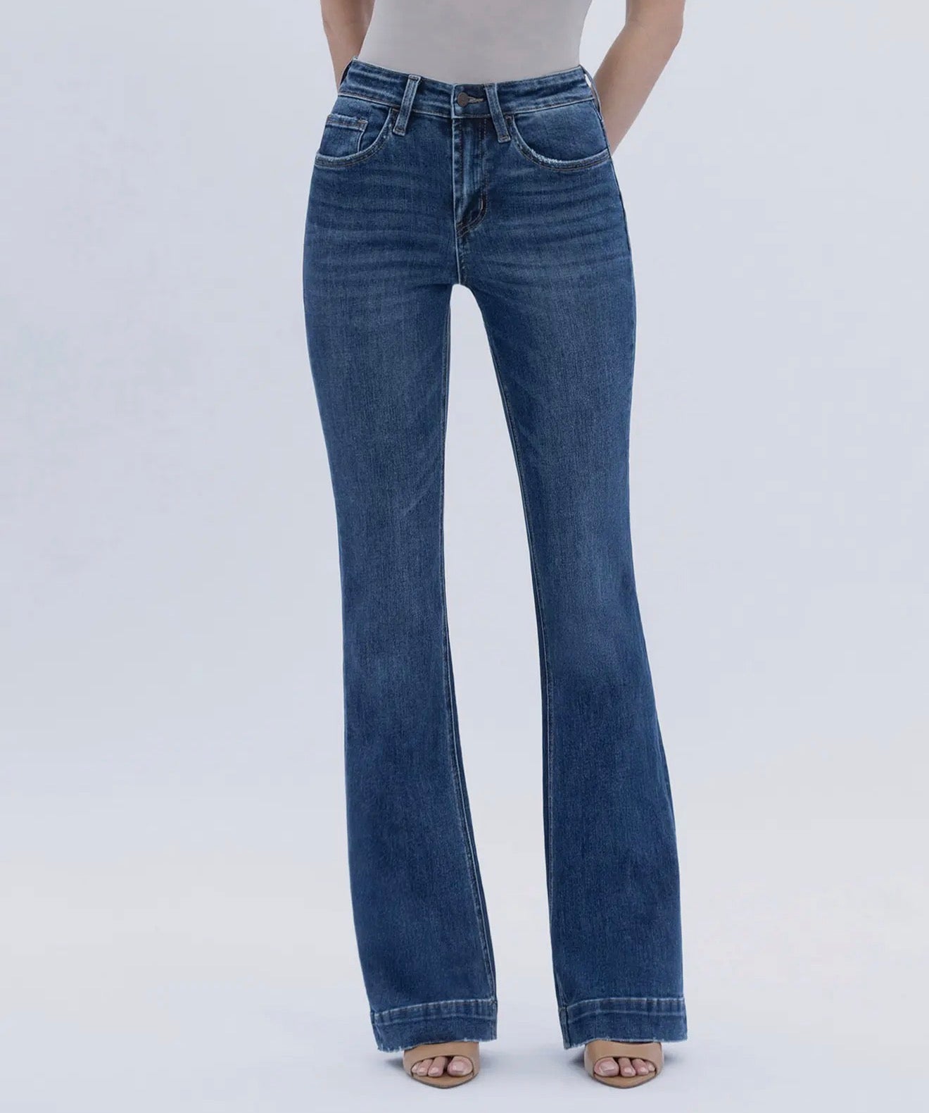 High Rise Bootcut Jeans