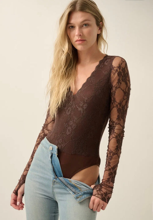 lace bodysuit