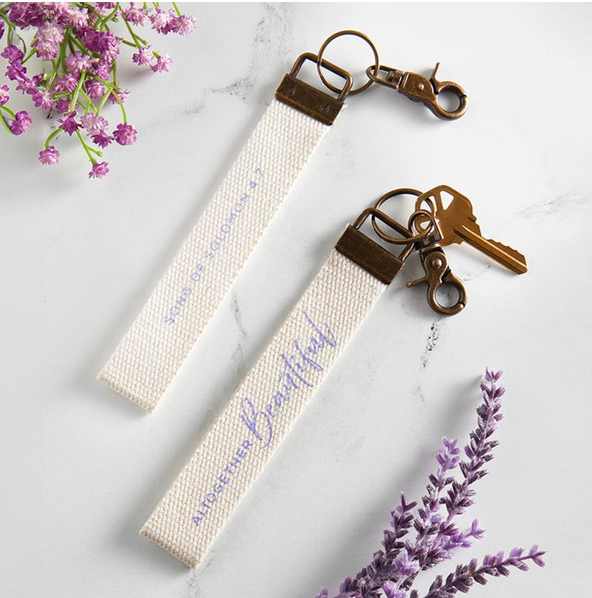 Canvas Key Chain