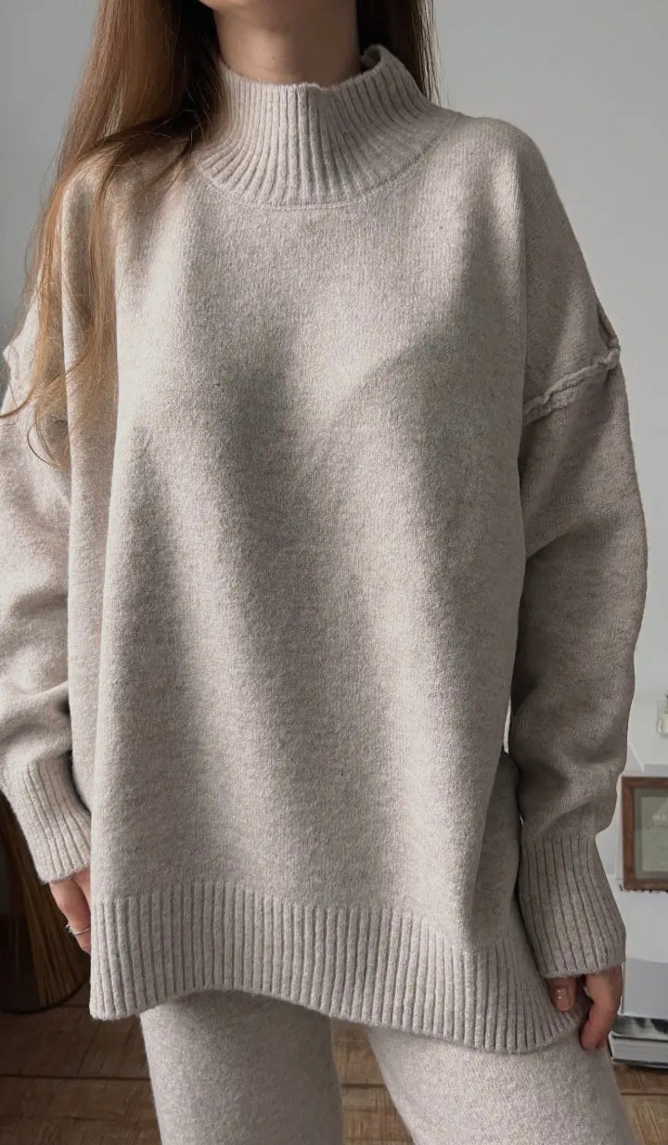 Cozy knit Sweater and Pants Set