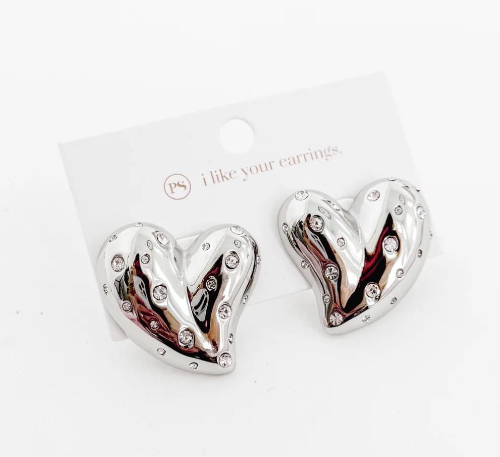 Handful of Hearts earrings