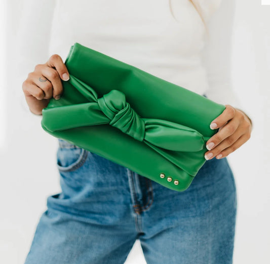 Bow Clutch Crossbody