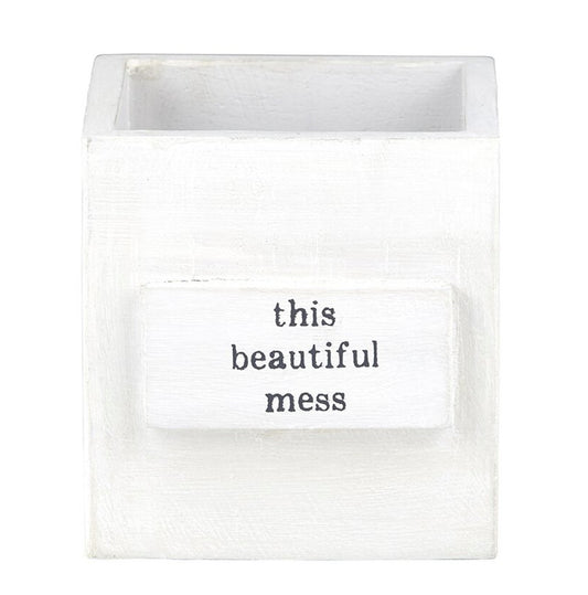 Wooden Box- "This Beautiful Mess"