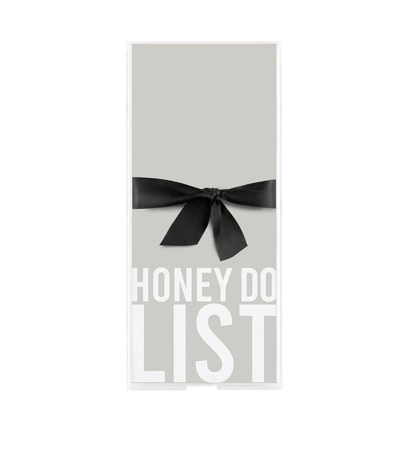 Notepaper in Acrylic Tray - Honey Do List