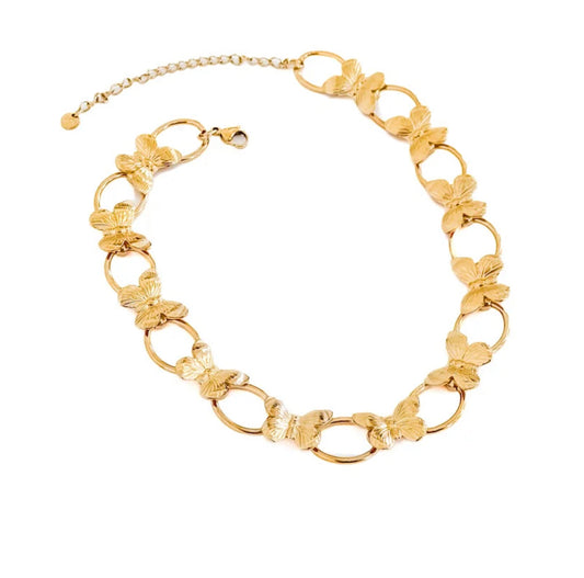 Butterfly Chain Necklace