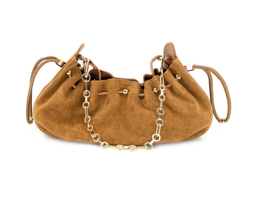 Faux Suede Material - Tan