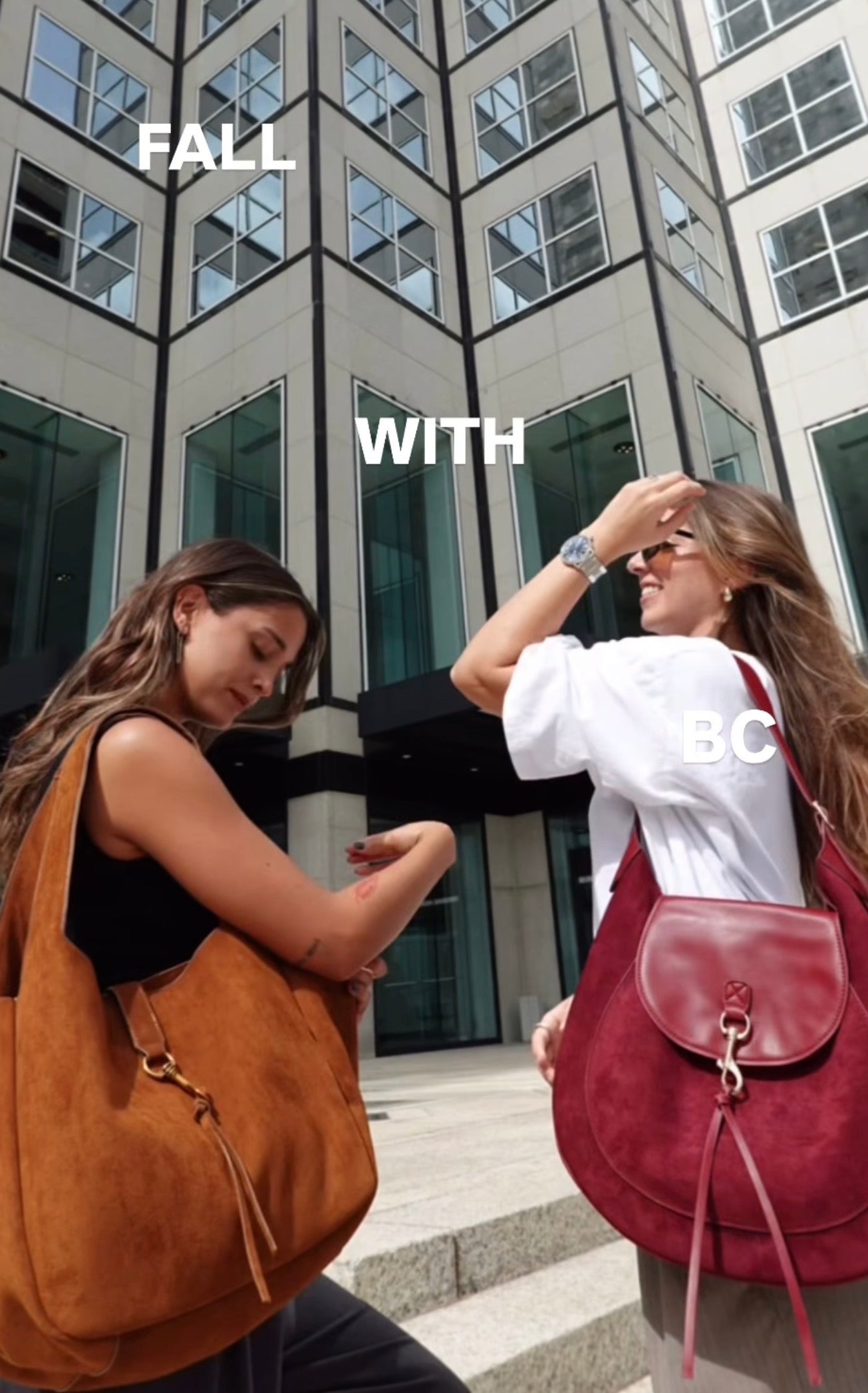 Faux Suede Bag _ Burgundy