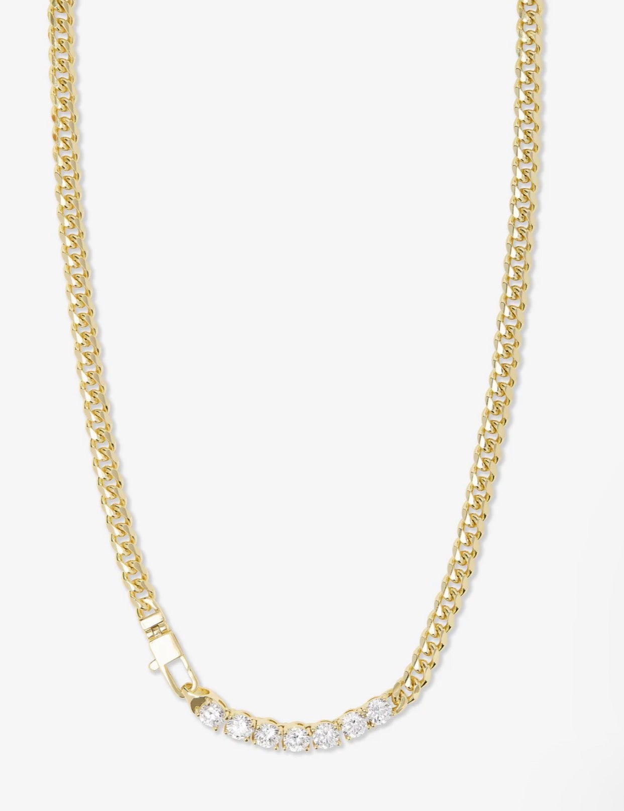 Baby Julian Loves Diamonds Necklace -Gold